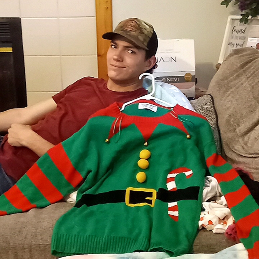 Christmas sweater size L